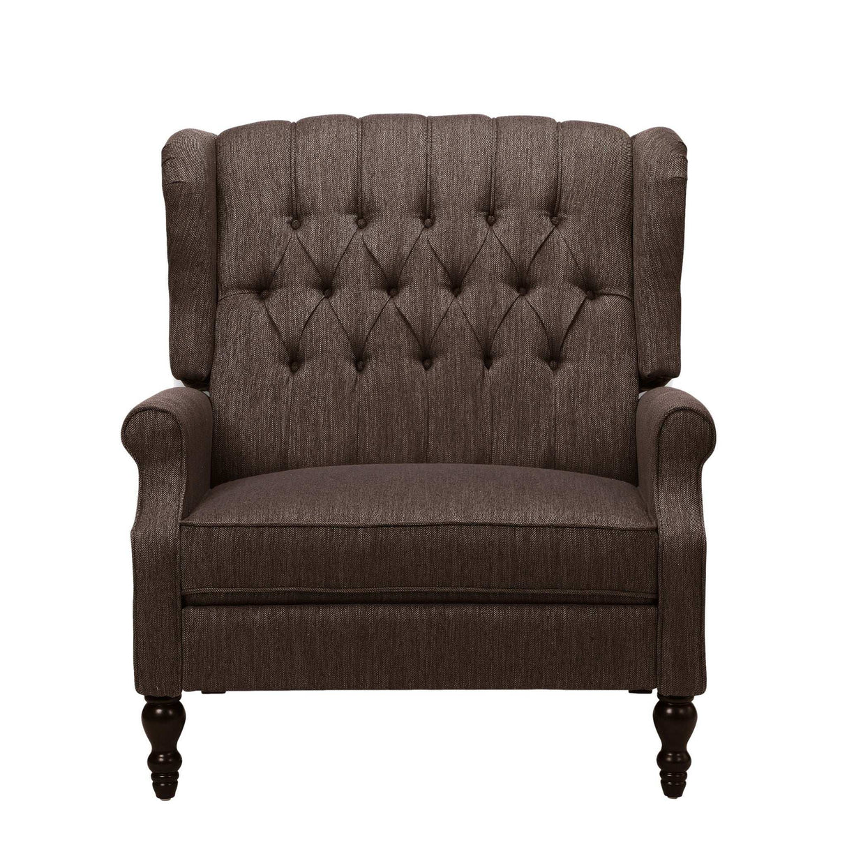 Dunham - Contemporary Fabric Tufted Oversized Pushback Recliner - Best Buy Furniture