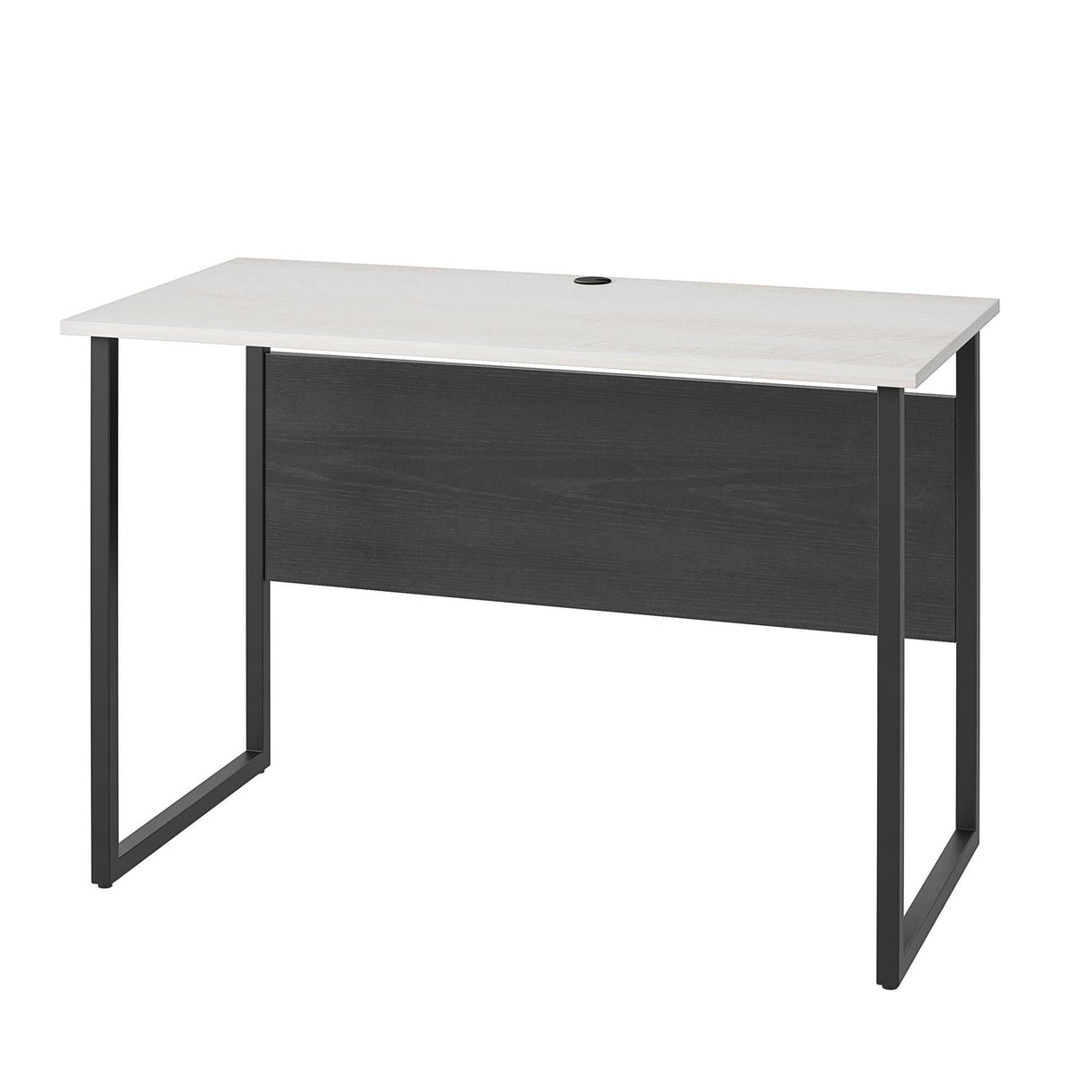 Sorina Writing Desk - White / Light Oak