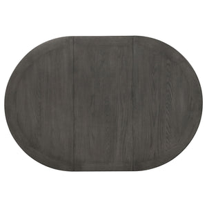 Ingall - 5 Piece Set With Storage Table And Upholstered Chairs - Medium Gray