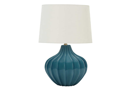 Lighting, Table Lamp, Ceramic, Transitional - Blue - Best Buy Furniture
