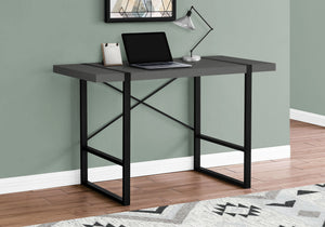 Computer Desk For Home Office, Laptop, Modern Convenient Design - Gray