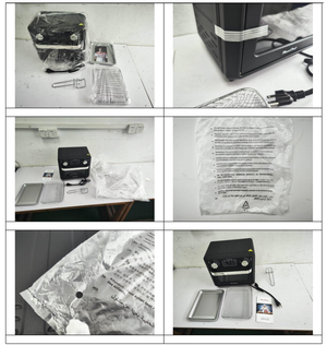 GBK 11QT Compact Air Fryer Toaster Oven