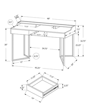 Computer Desk For Home Office, Ample Storage, Contemporary & Modern - Best Buy Furniture