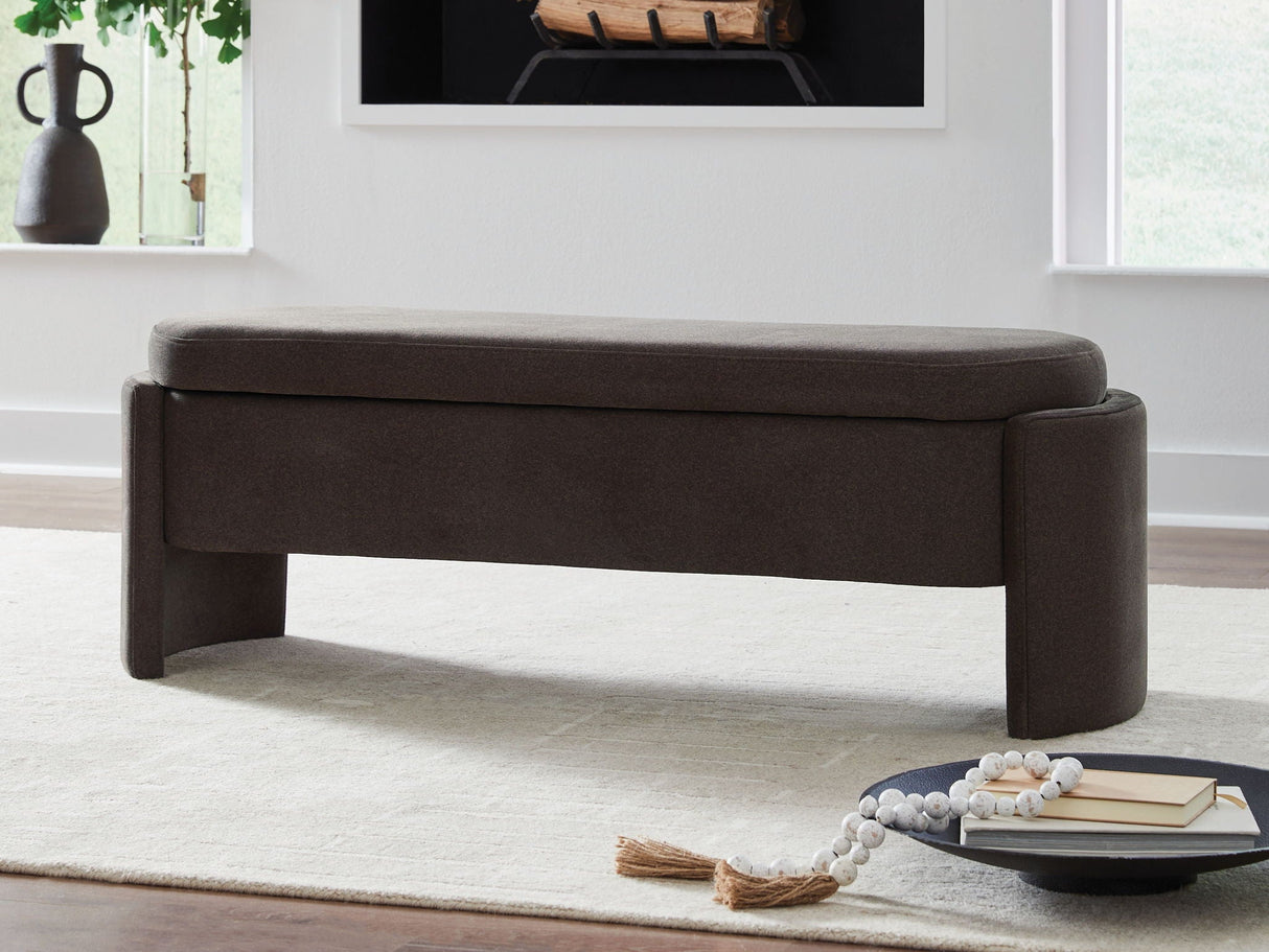 Vavuniya - Storage Bench - Brown - Best Buy Furniture