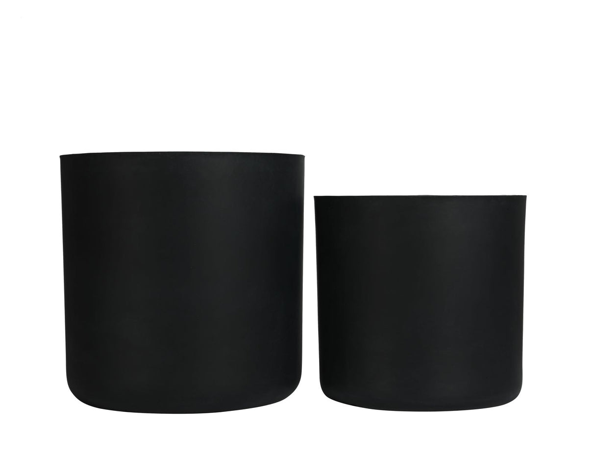 Round Concrete Planter Set of 2