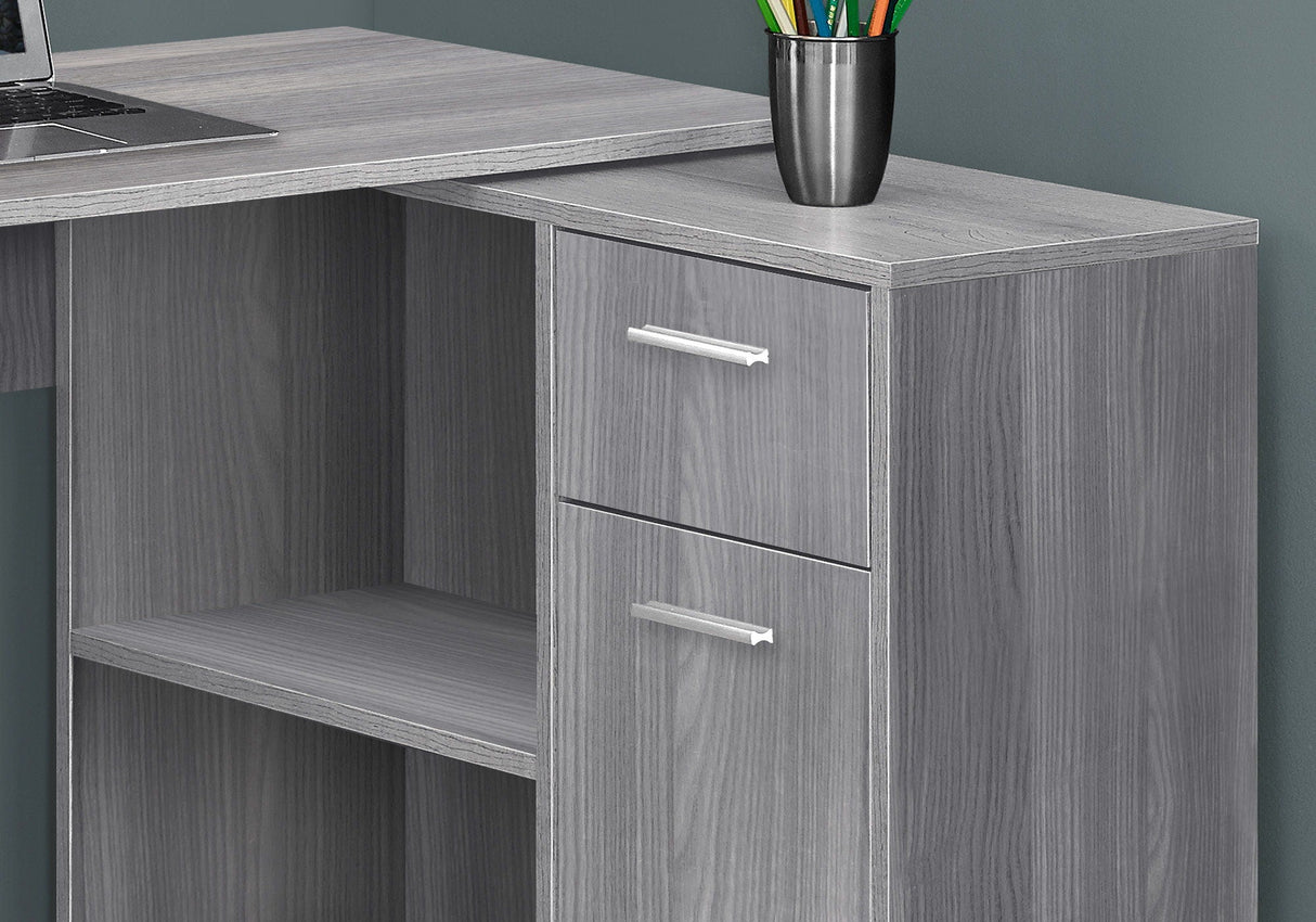 Computer Desk, Home Office, Corner, Storage Drawers, L Shape, Contemporary & Modern - Best Buy Furniture