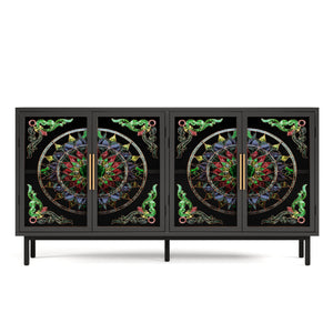 Decorative Cabinet with 4 Doors