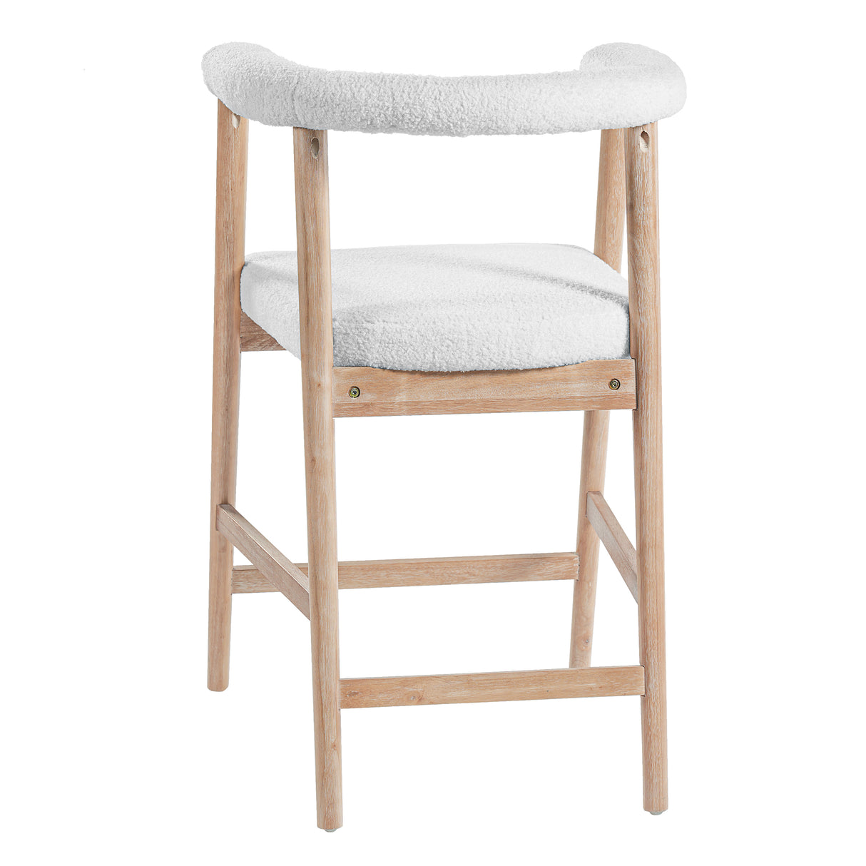 25" Seat Height Bar Stools with Back, Set of 2