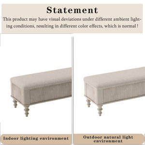 Multi Functional Storage Ottoman Bench