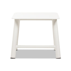 Atlas 19.5" Square Outdoor Patio Side Table Light