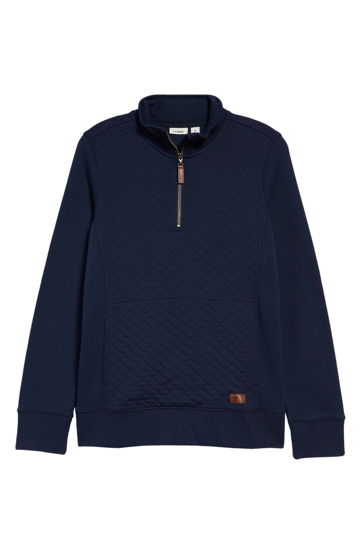 LLBean Women's Arctic Blue Sweater Fleece Pullover - Medium