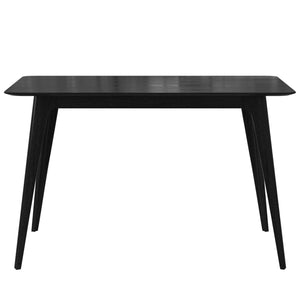 Mid-Century Modern Rubberwood Dining Table