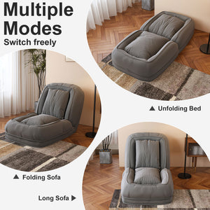 Upholstered Human Dog Bed for Adults and Pets