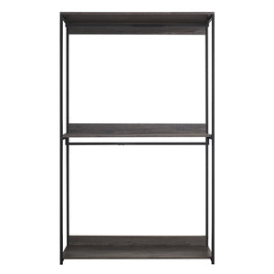 Monica - Farmhouse Industrial Wood Walk In Closet