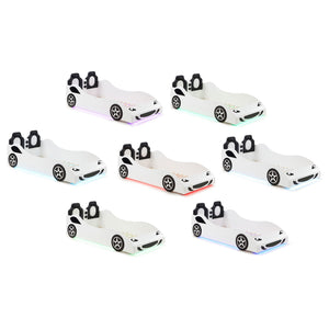 Solana - Race Car Bed With Underglow Lights