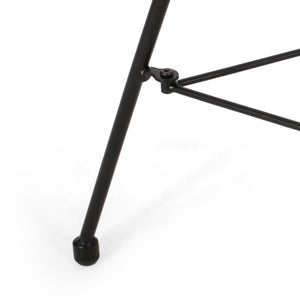 Nusa - Modern Rattan Side Table With Tempered Glass Top