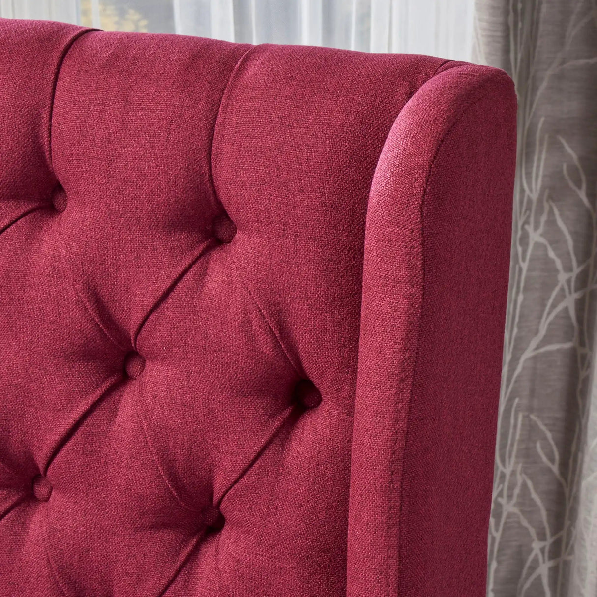 Sophisticated Tufted Dining Chair With High Back Design - Best Buy Furniture