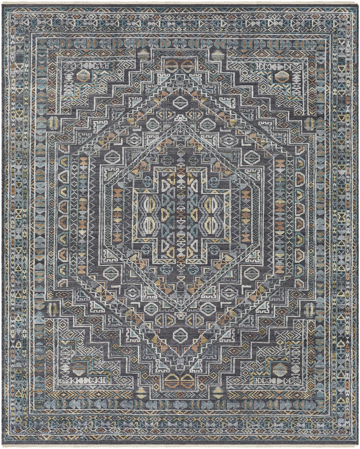Akle Premium Hand Knotted Wool Area Rug