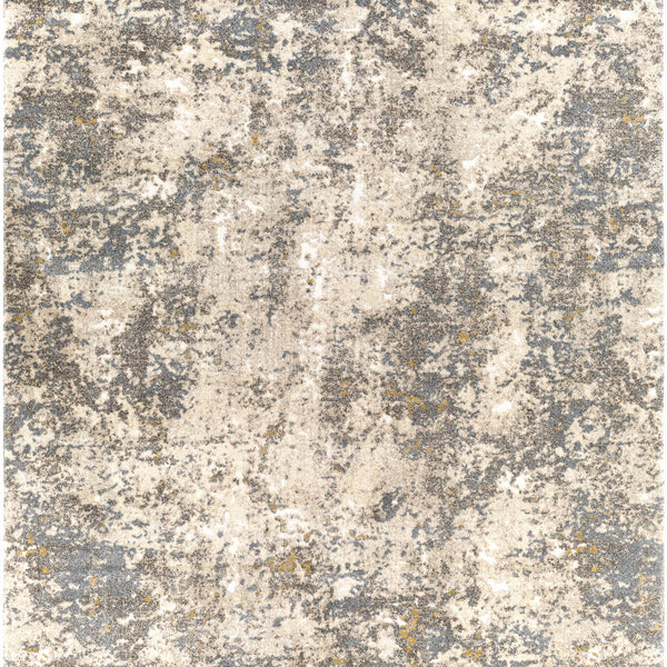 Alabaster Abstract Thick Luxe Rug