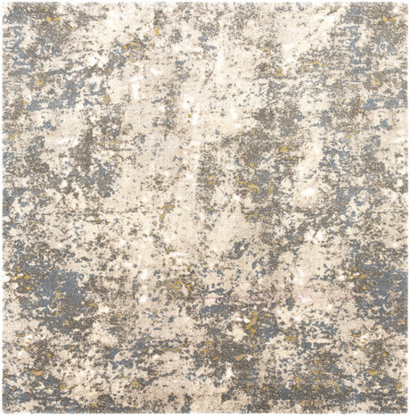 Alabaster Abstract Thick Luxe Rug