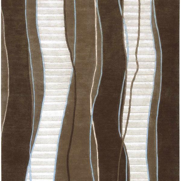 Alanreed Brown Premium Wool Area Rug - Clearance