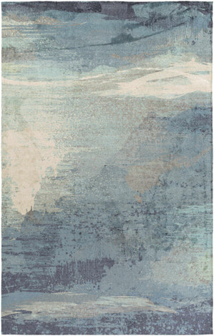 Alvaton Abstract Blue Rug