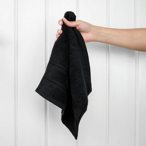 4 Piece 100% Cotton Softness, Elegance, Comfort Washcloth Turkish Towel Set