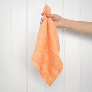 4 Piece 100% Cotton Softness, Elegance, Comfort Washcloth Turkish Towel Set
