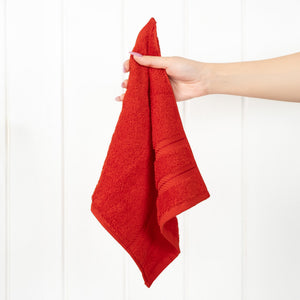 4 Piece 100% Cotton Softness, Elegance, Comfort Washcloth Turkish Towel Set