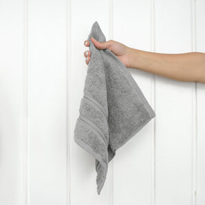 4 Piece 100% Cotton Softness, Elegance, Comfort Washcloth Turkish Towel Set