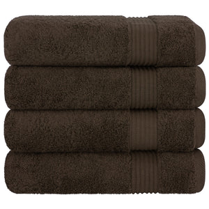 American Soft Linen Bekos 100% Cotton Turkish Towels, 4 Piece Bath Towel Set