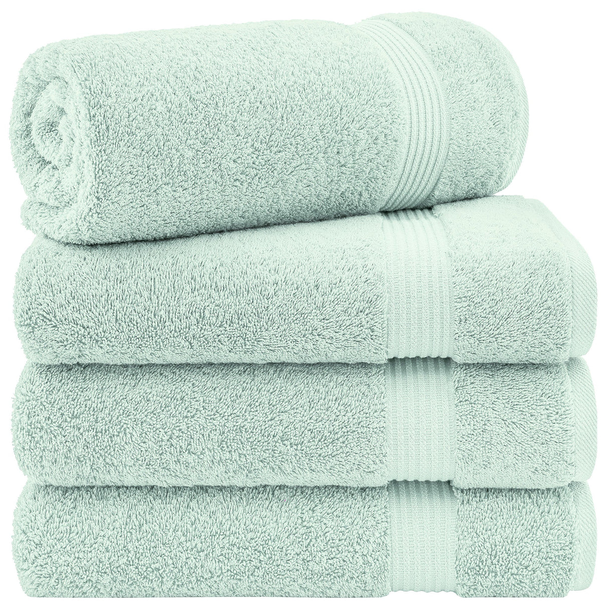 American Soft Linen Bekos 100% Cotton Turkish Towels, 4 Piece Bath Towel Set