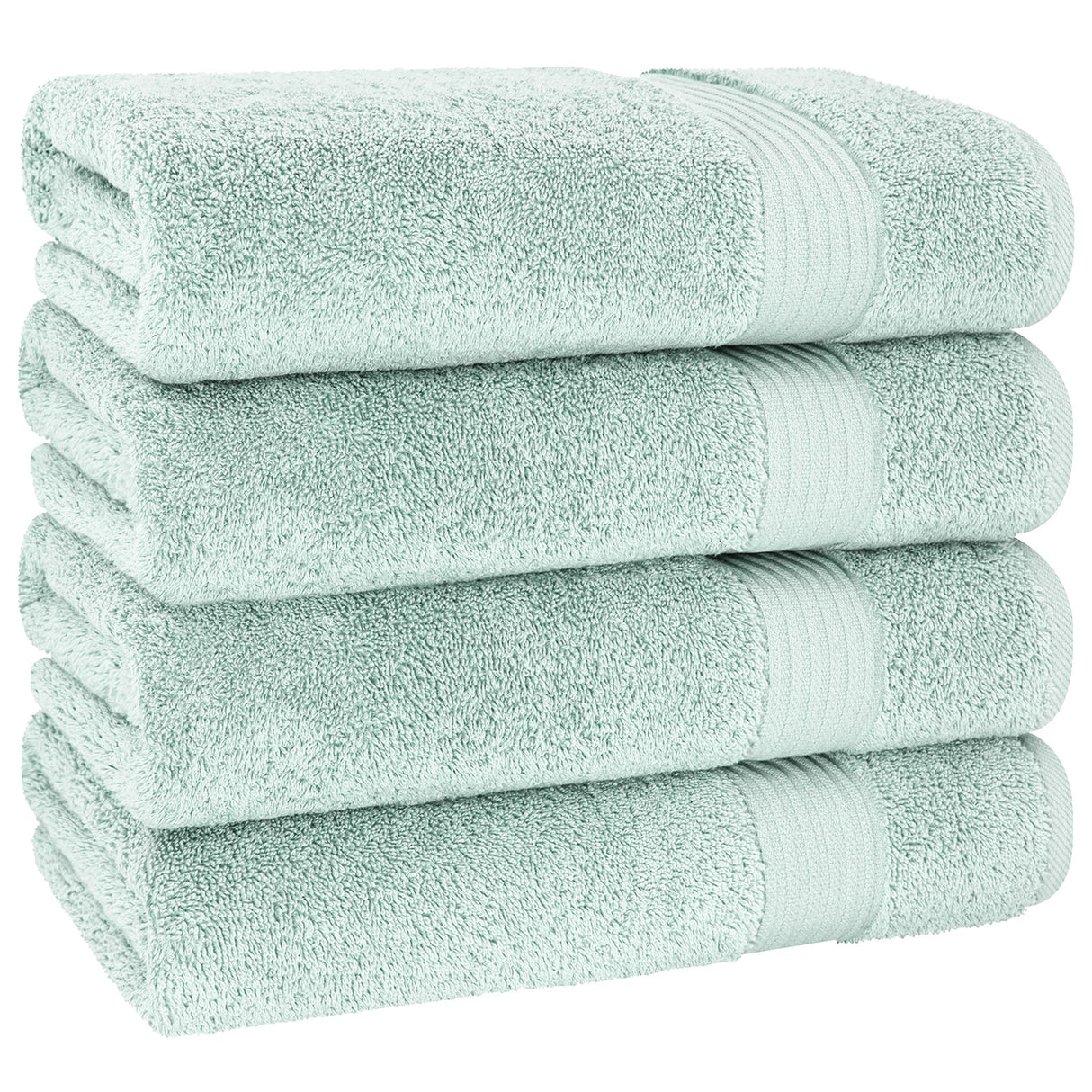 American Soft Linen Bekos 100% Cotton Turkish Towels, 4 Piece Bath Towel Set