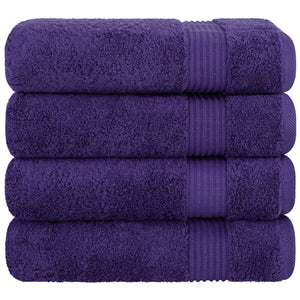 American Soft Linen Bekos 100% Cotton Turkish Towels, 4 Piece Bath Towel Set