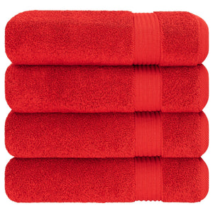 American Soft Linen Bekos 100% Cotton Turkish Towels, 4 Piece Bath Towel Set