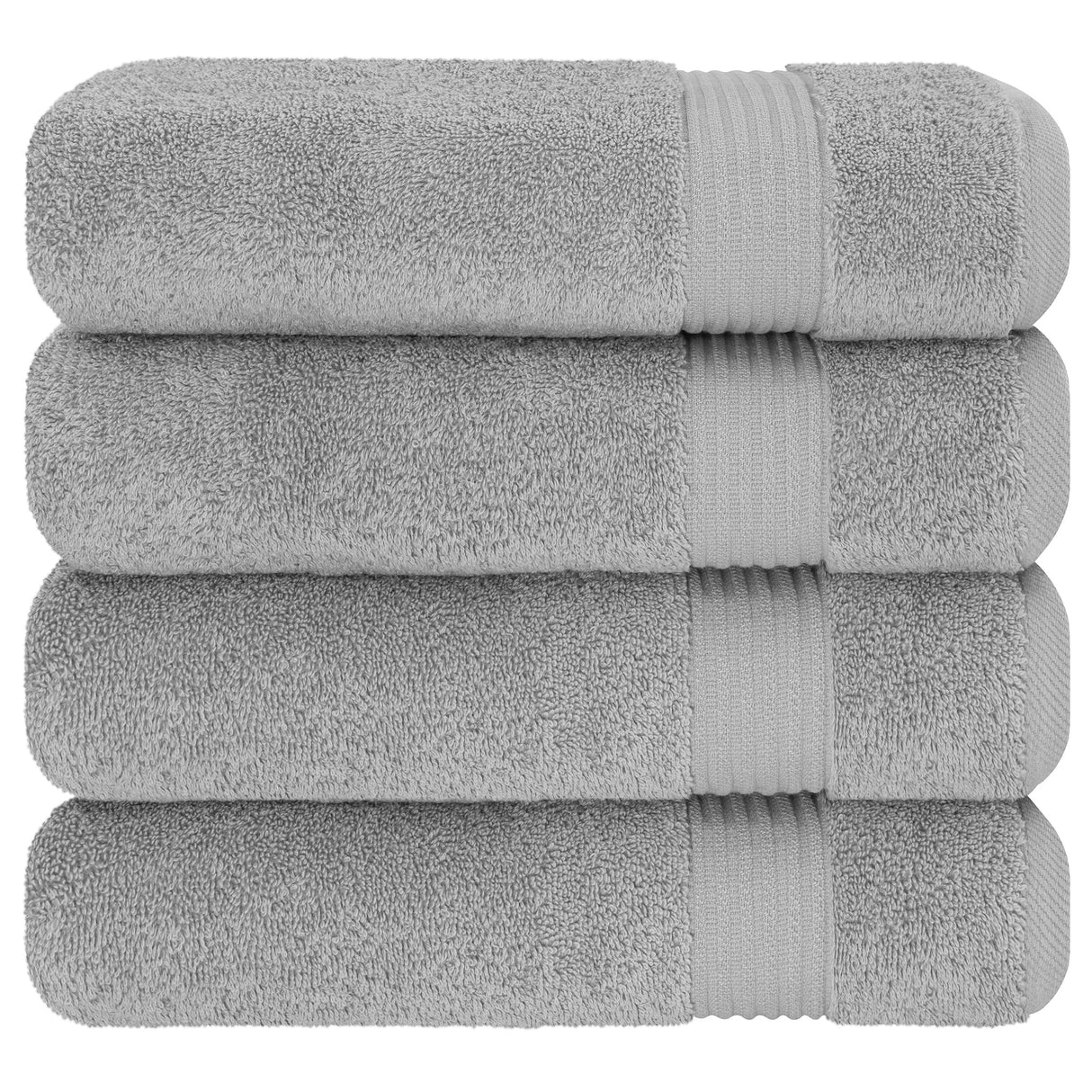 American Soft Linen Bekos 100% Cotton Turkish Towels, 4 Piece Bath Towel Set