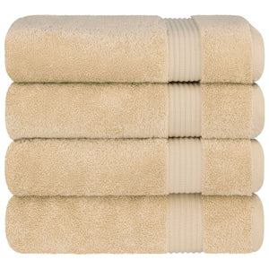 American Soft Linen Bekos 100% Cotton Turkish Towels, 4 Piece Bath Towel Set