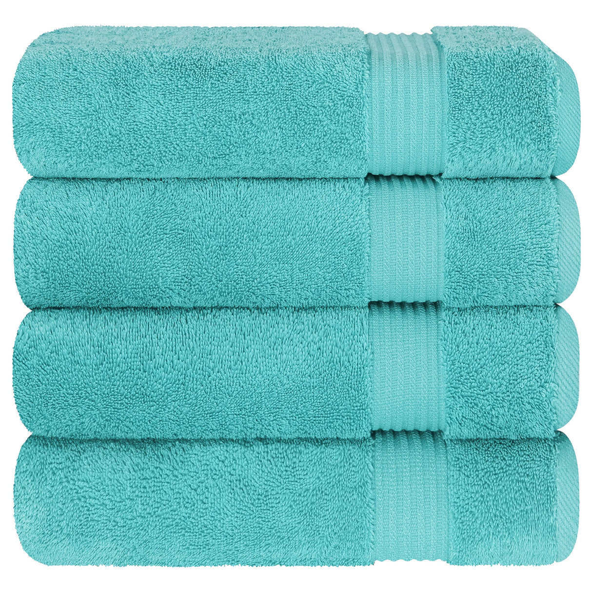 American Soft Linen Bekos 100% Cotton Turkish Towels, 4 Piece Bath Towel Set