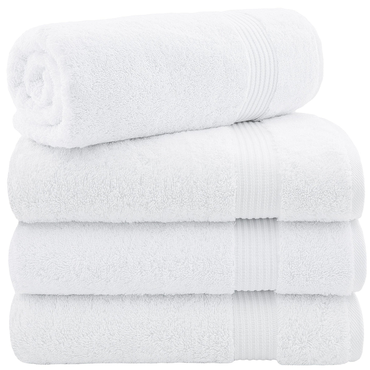 American Soft Linen Bekos 100% Cotton Turkish Towels, 4 Piece Bath Towel Set