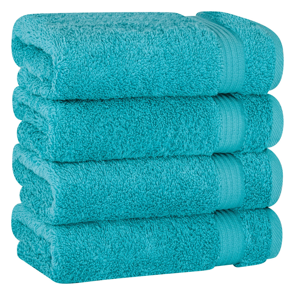 American Soft Linen Bekos 100% Cotton Turkish Towels, 4 Piece Hand Towel Set