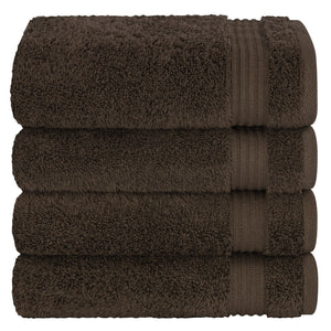American Soft Linen Bekos 100% Cotton Turkish Towels, 4 Piece Hand Towel Set