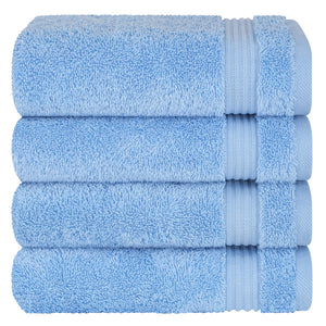 American Soft Linen Bekos 100% Cotton Turkish Towels, 4 Piece Hand Towel Set