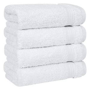 American Soft Linen Bekos 100% Cotton Turkish Towels, 4 Piece Hand Towel Set