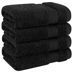 American Soft Linen Bekos 100% Cotton Turkish Towels, 4 Piece Washcloth Towel Set
