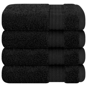 American Soft Linen Bekos 100% Cotton Turkish Towels, 4 Piece Washcloth Towel Set