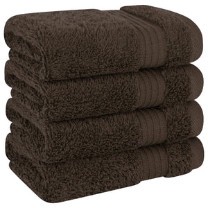 American Soft Linen Bekos 100% Cotton Turkish Towels, 4 Piece Washcloth Towel Set