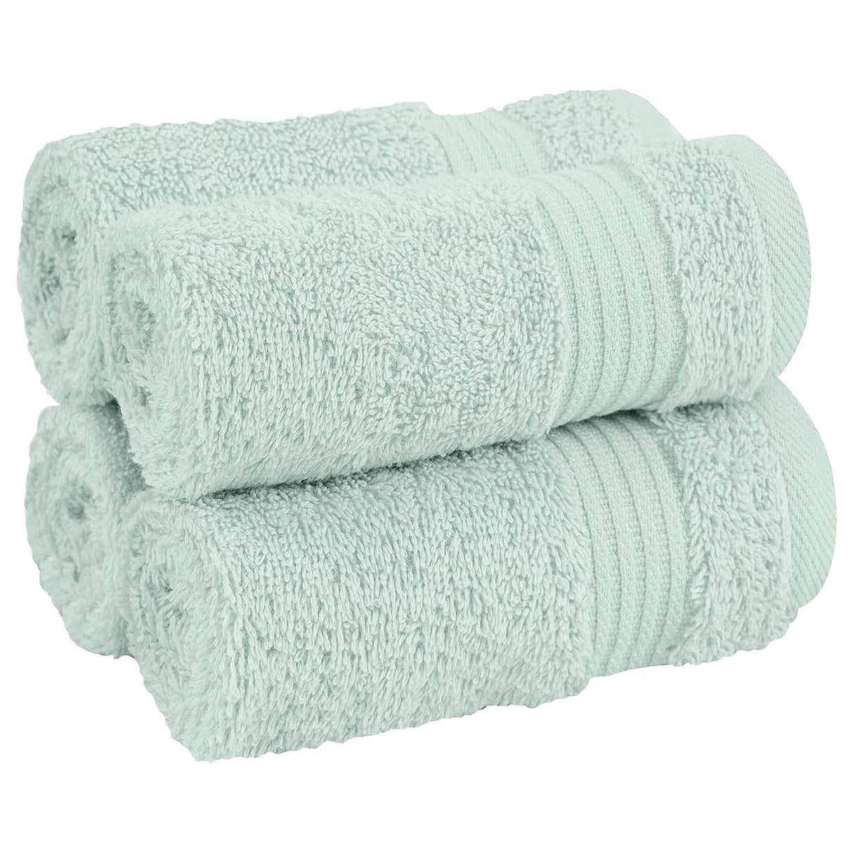 American Soft Linen Bekos 100% Cotton Turkish Towels, 4 Piece Washcloth Towel Set