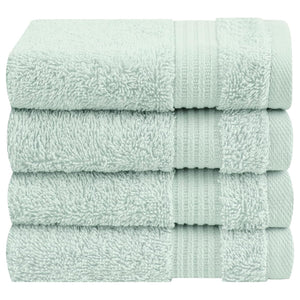American Soft Linen Bekos 100% Cotton Turkish Towels, 4 Piece Washcloth Towel Set