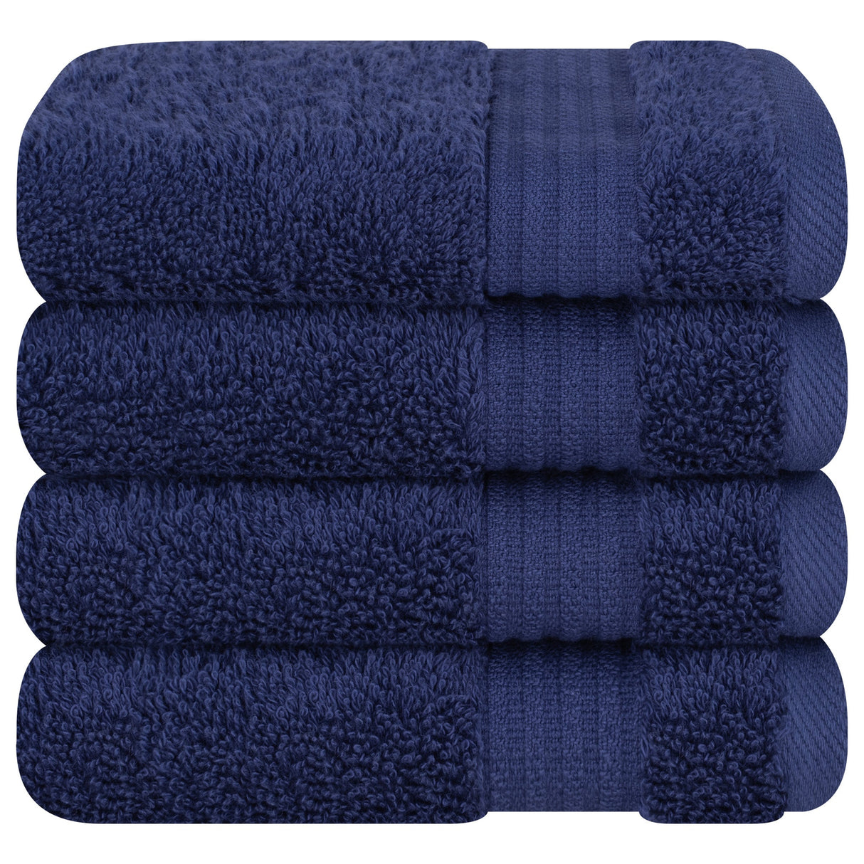 American Soft Linen Bekos 100% Cotton Turkish Towels, 4 Piece Washcloth Towel Set