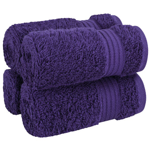 American Soft Linen Bekos 100% Cotton Turkish Towels, 4 Piece Washcloth Towel Set
